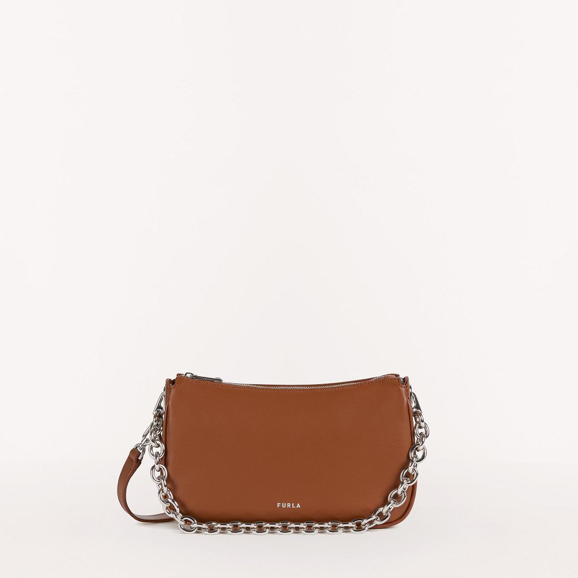 Furla Moon Crossbody Brown Women South Africa RI5186349